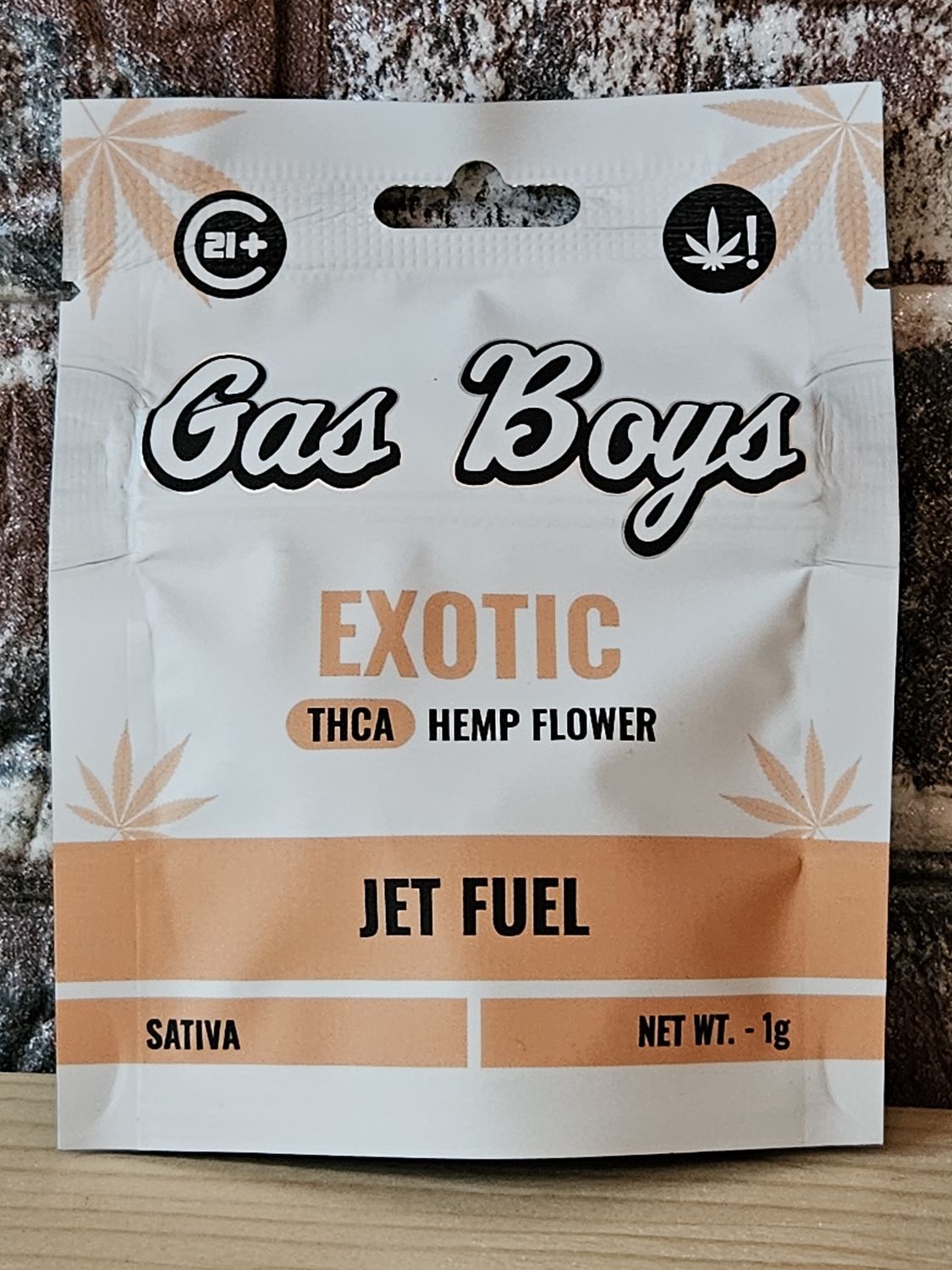 Gas Boys Exotic 1G Flower Jet Fuel Sativa