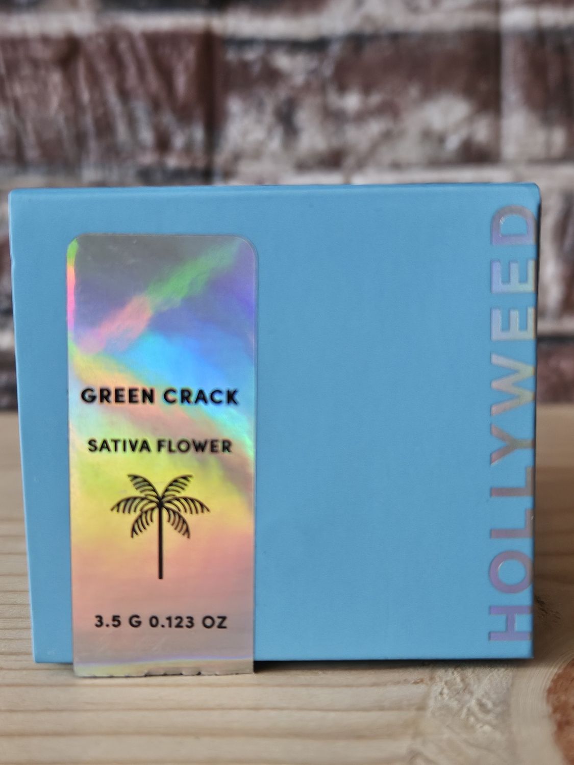 Hollyweed 3.5G Flower Green Crack Sativa