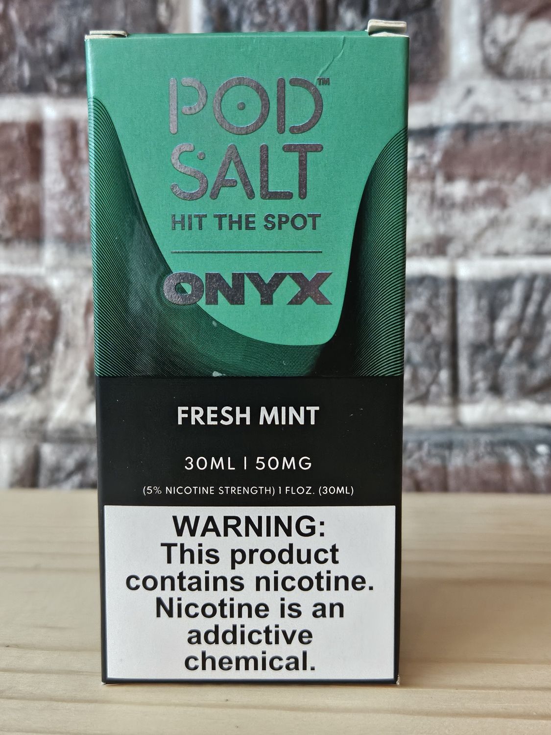 Pod Salt Onyx 30ml Fresh Mint 50MG