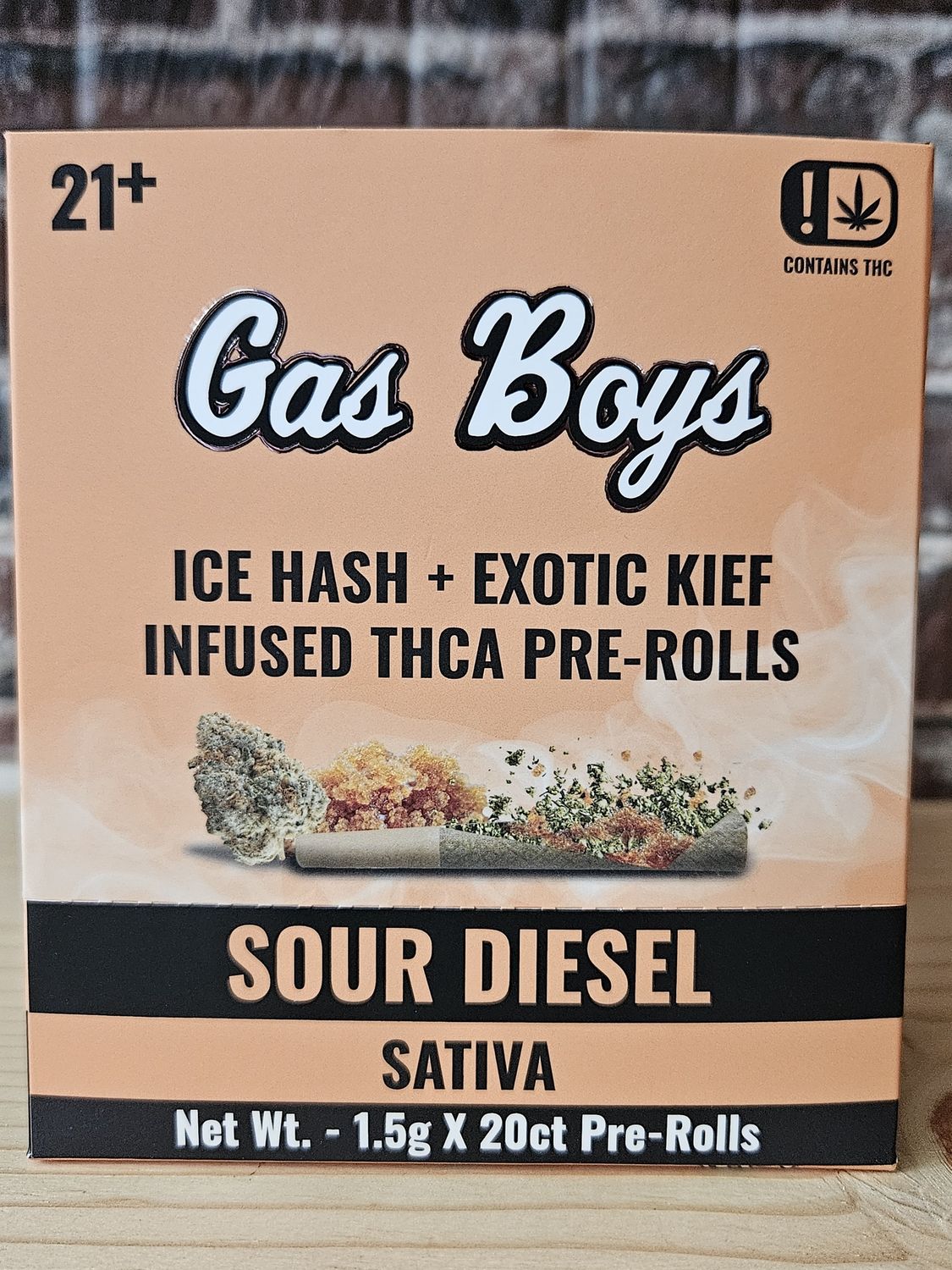 Gas Boys Hash Infused 1.5G 1ct Purple Haze