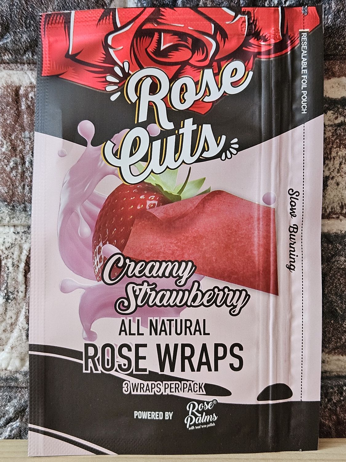 Rose Palms Pink Rose Cuts Creamy Strawberry