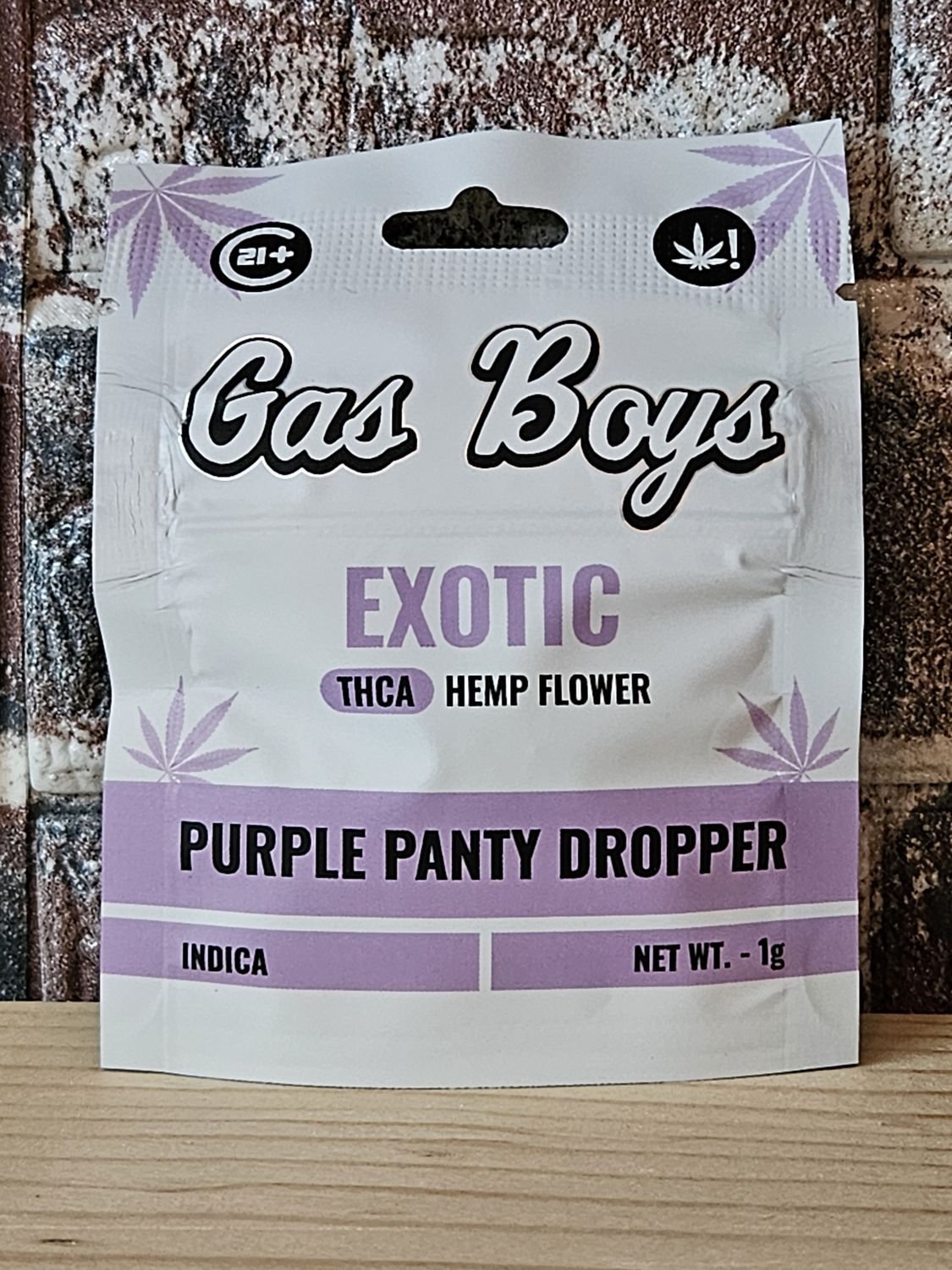 Gas Boys Exotic 1G Flower Purple Panty Dropper Indica