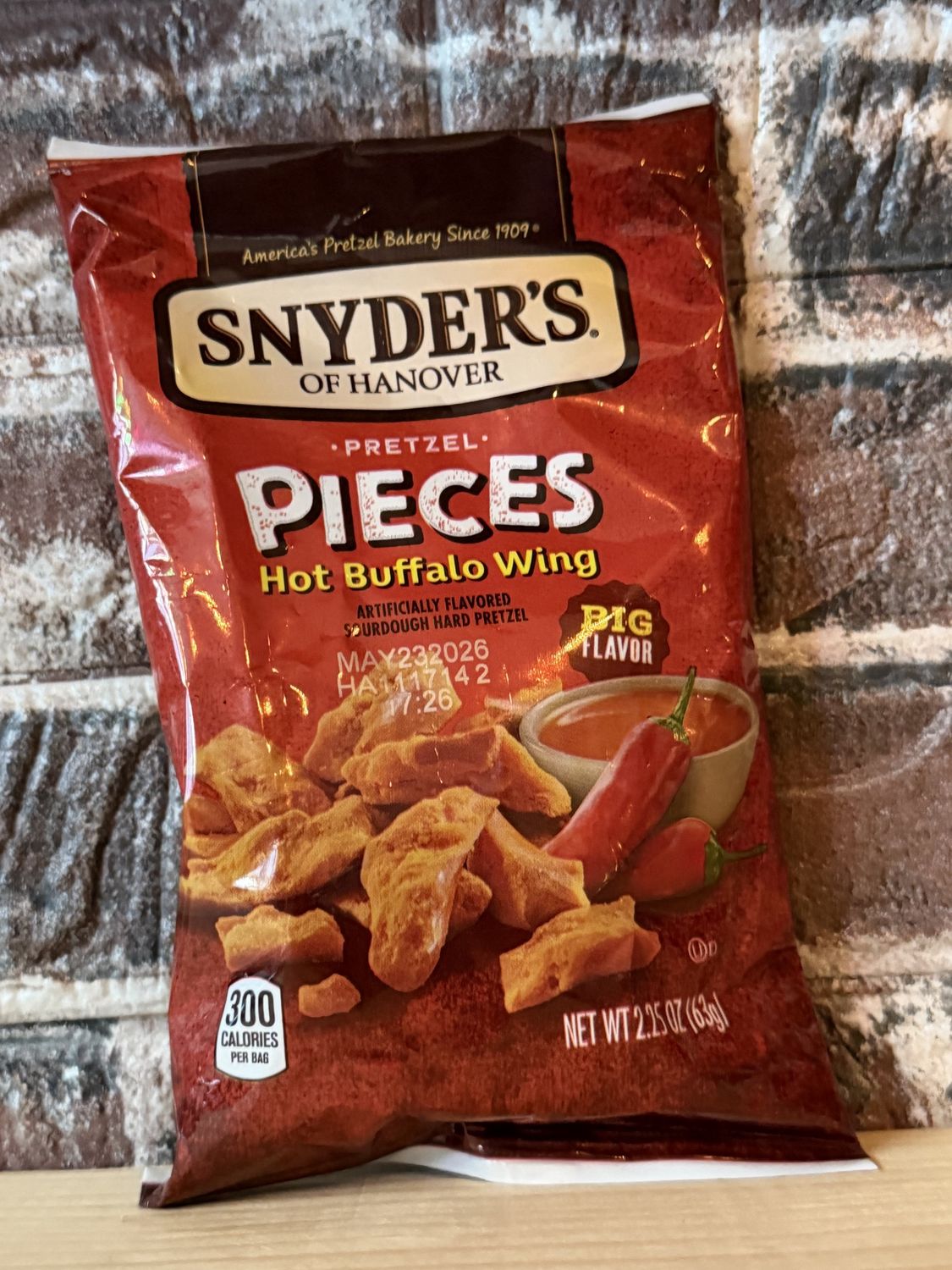 Snyders Pretzel Pieces Hot Buffalo Wing