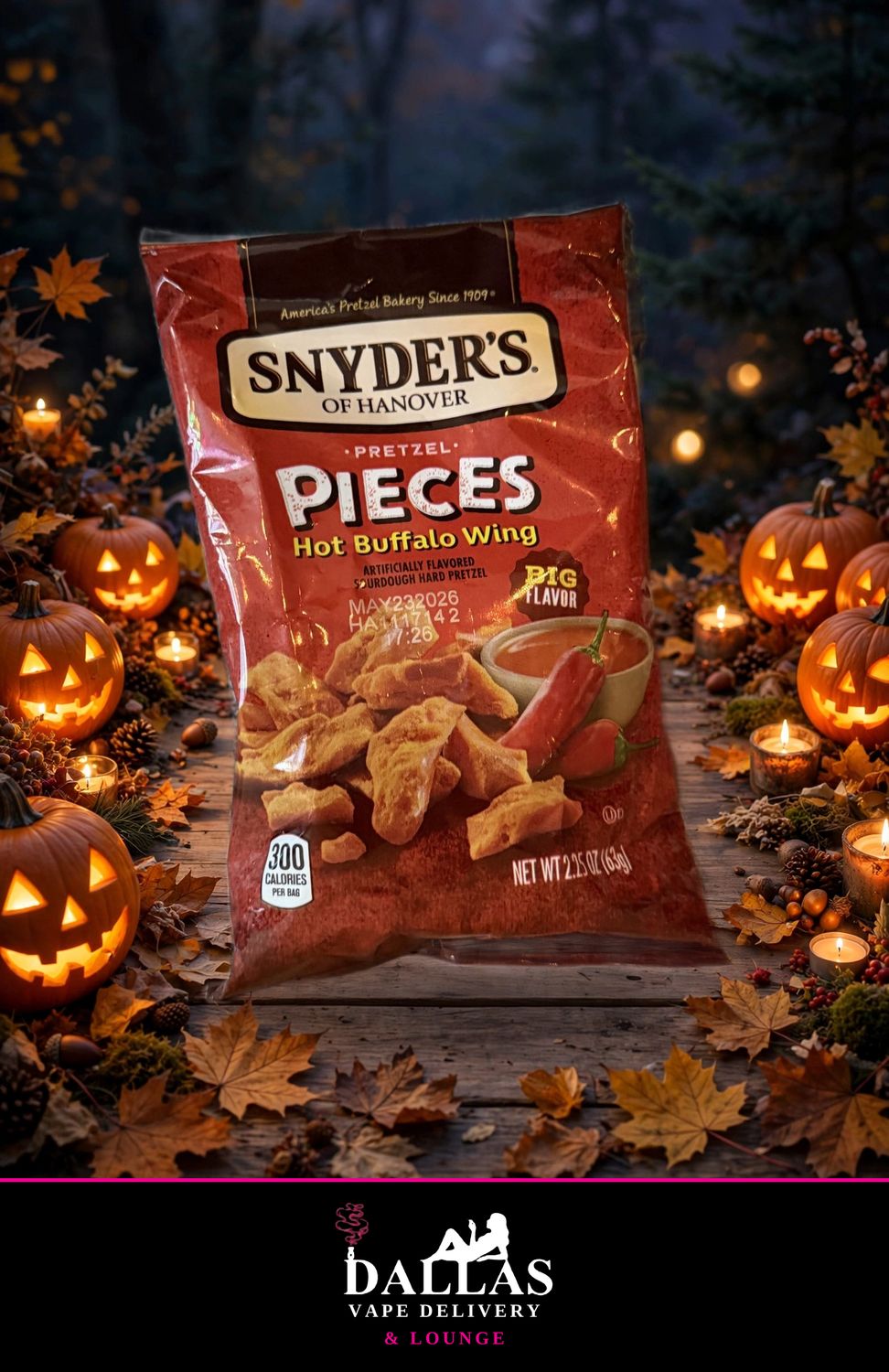 Snyder's Pretzel Pieces Hot Buffalo Wing Snyder's Pretzel Pieces Hot Buffalo Wing