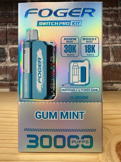 Foger Switch Pro Disposable 30k Gum Mint