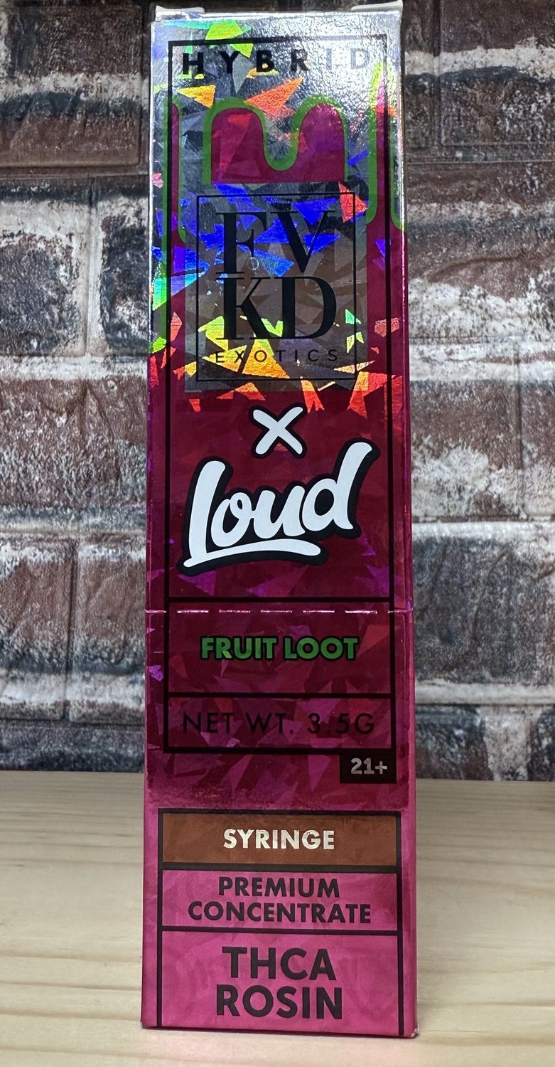 FVKD Loud THC-A Syringe 3.5g Fruit Loot