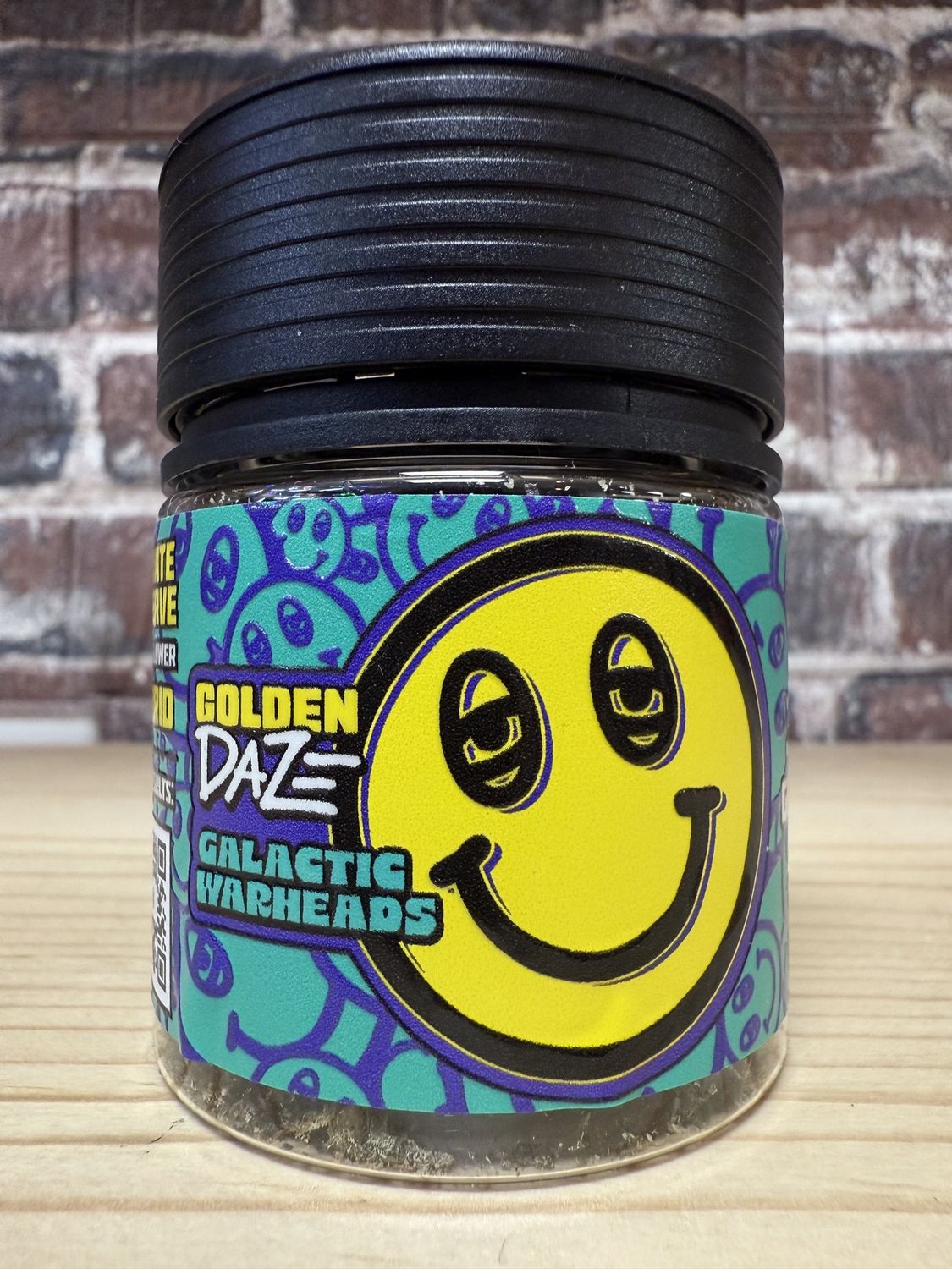 Golden Daze Private Reserve 3.5oz jar Galactic Warheads Hybrid