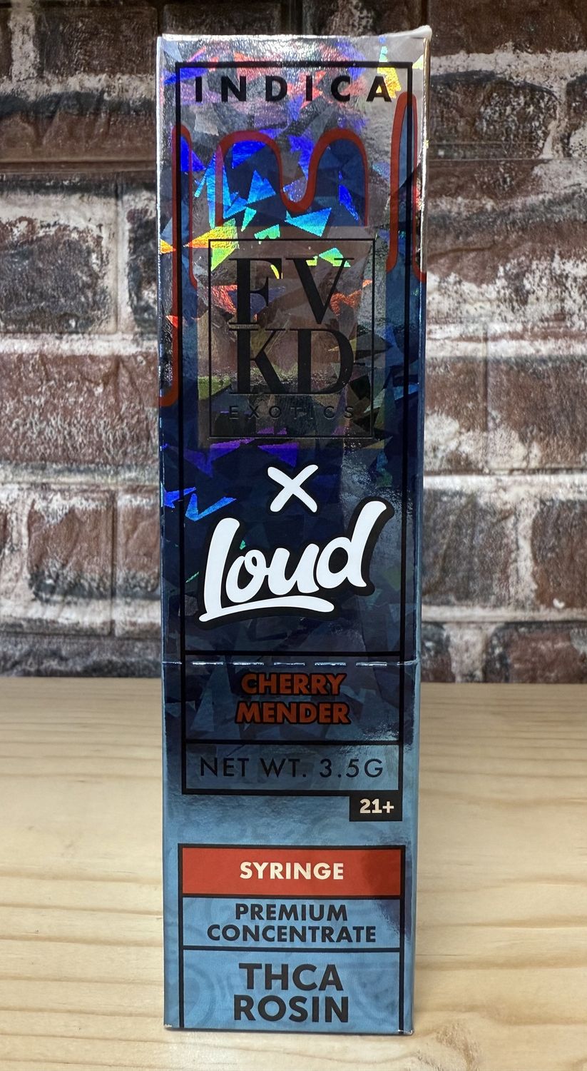 FVKD Loud THC-A Syringe 3.5g Cherry Mender