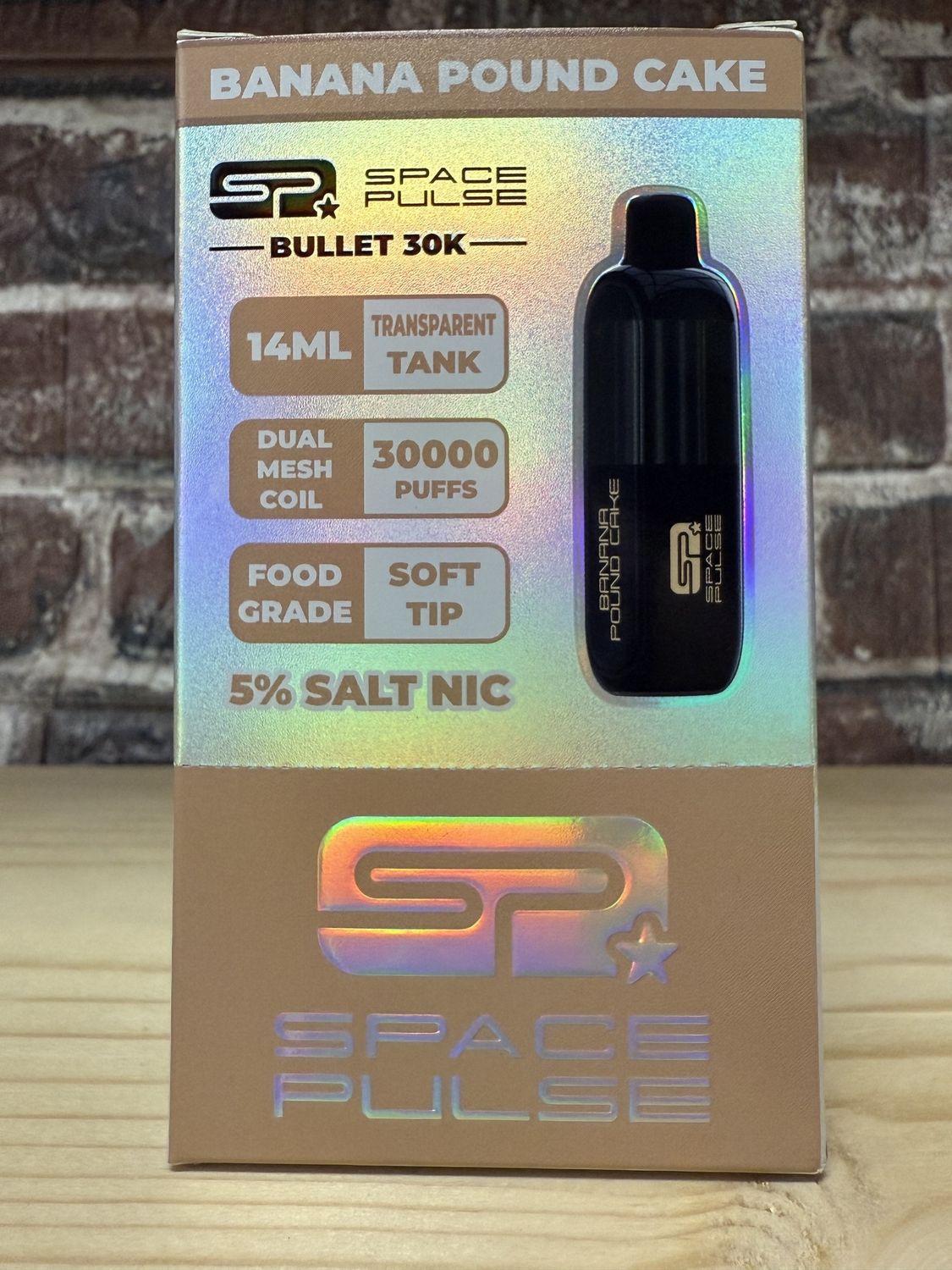 Space Pulse TEXAS Banana Pound Cake