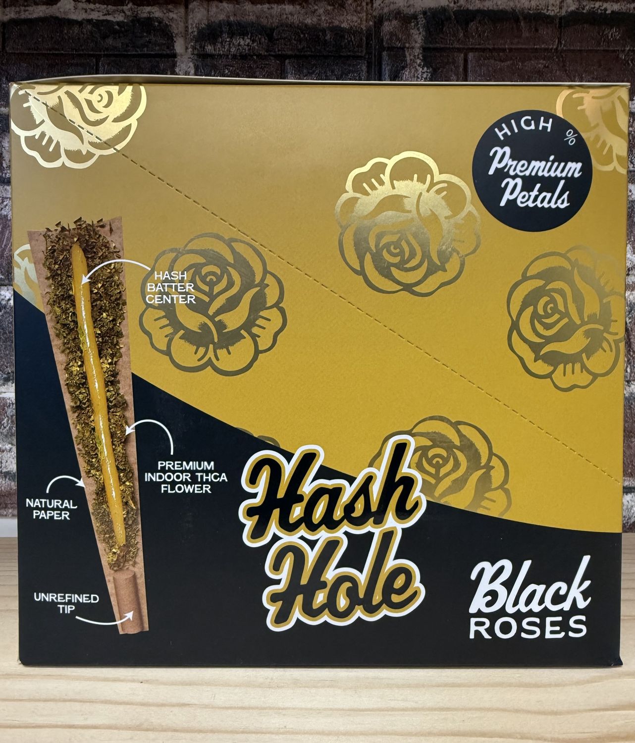 Black Roses 2G Diamond Hash Holes 2ct Pineapple Express Sativa