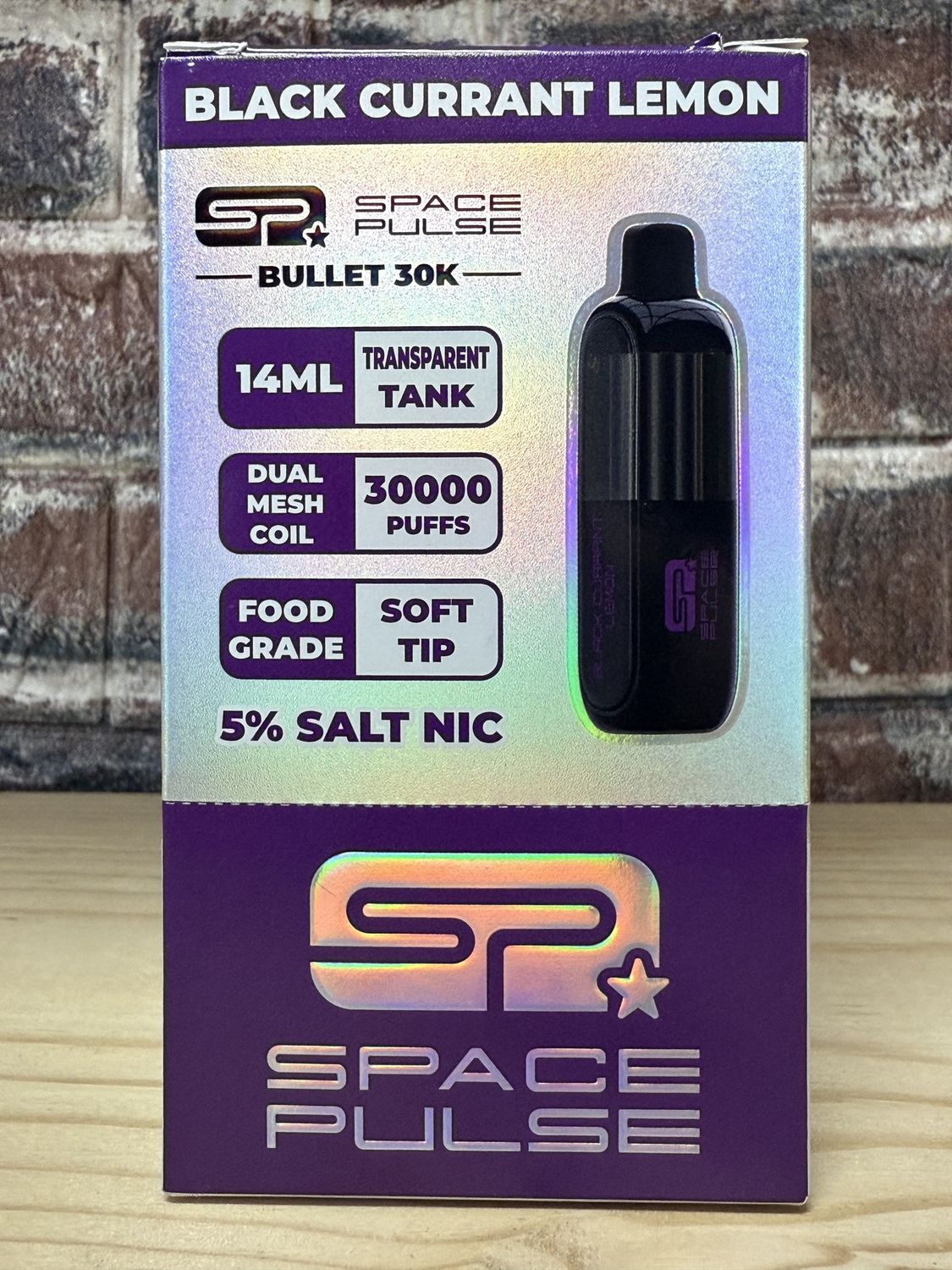 Space Pulse TEXAS Black Currant Lemon