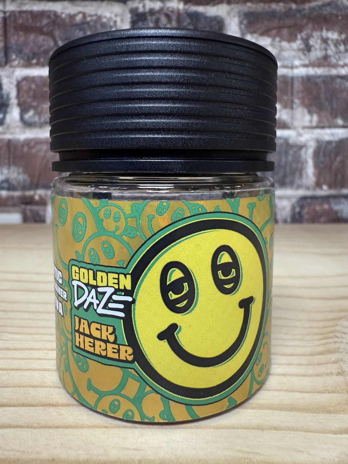 Golden Daze Exotic 3.5g Jar | Jack Herer (Sativa)