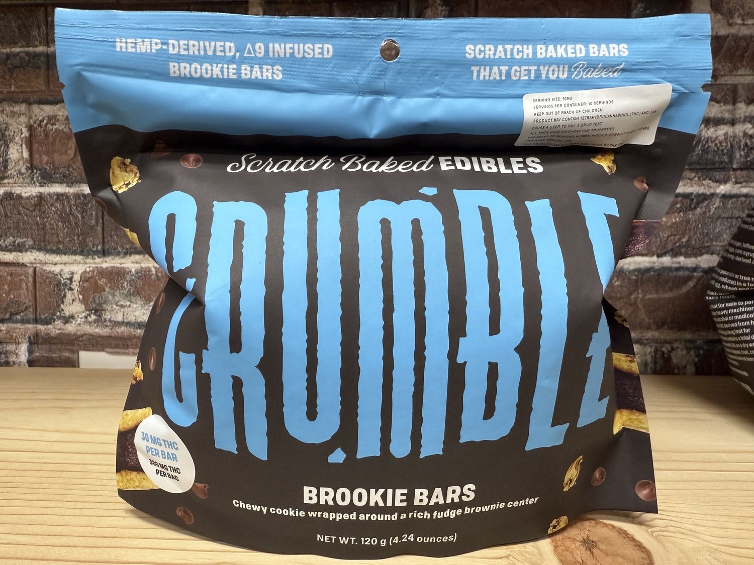 Crumble D9 Edibles | Brookie Bars