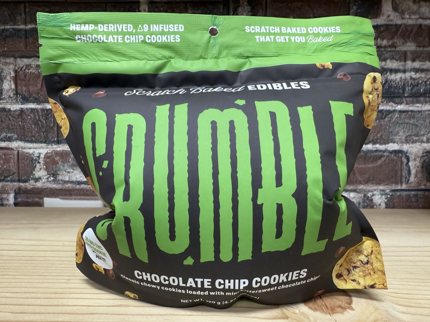 Crumble D9 Edibles | Chocolate Chip Cookies