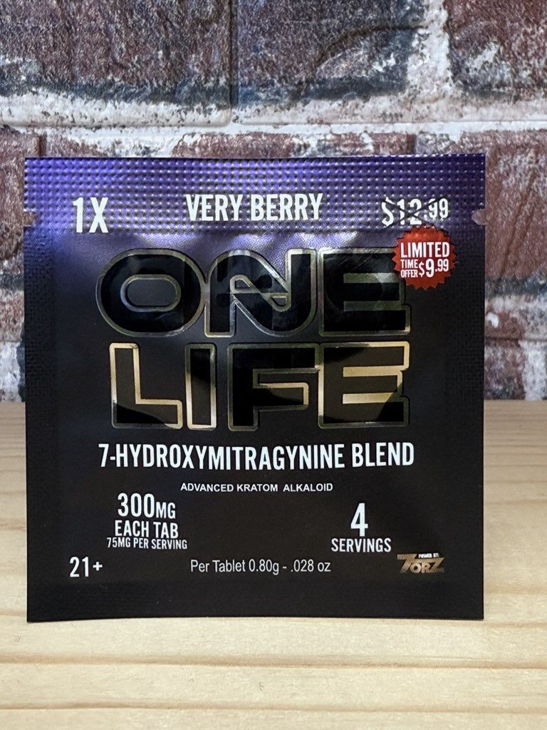 One Life Very Berry 7-Hydroxymiragynine Blend 300mg