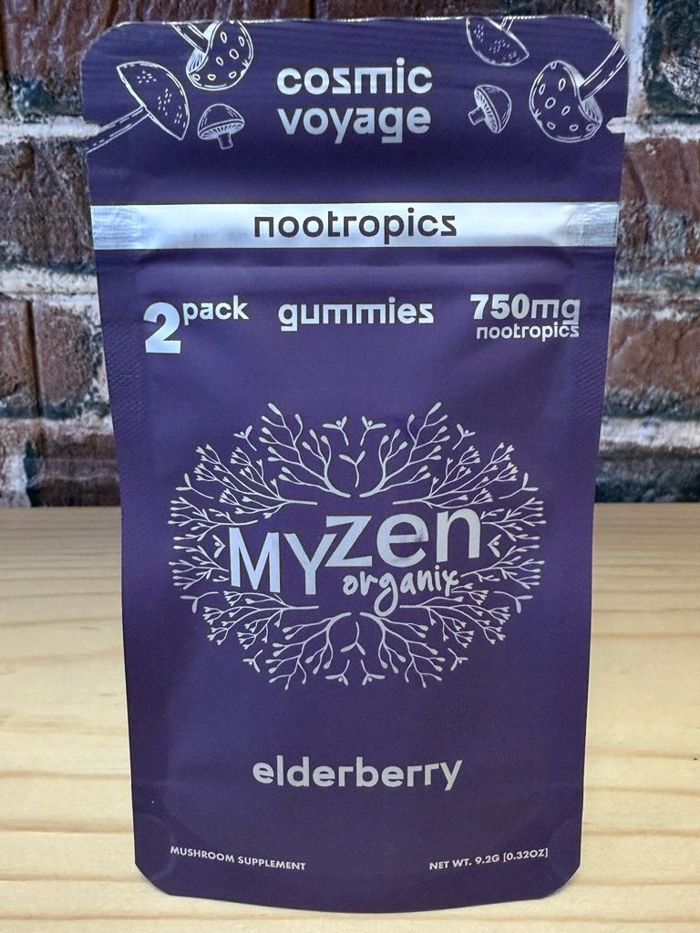 MyZen Gummies Elderberry 750mg Nootropics