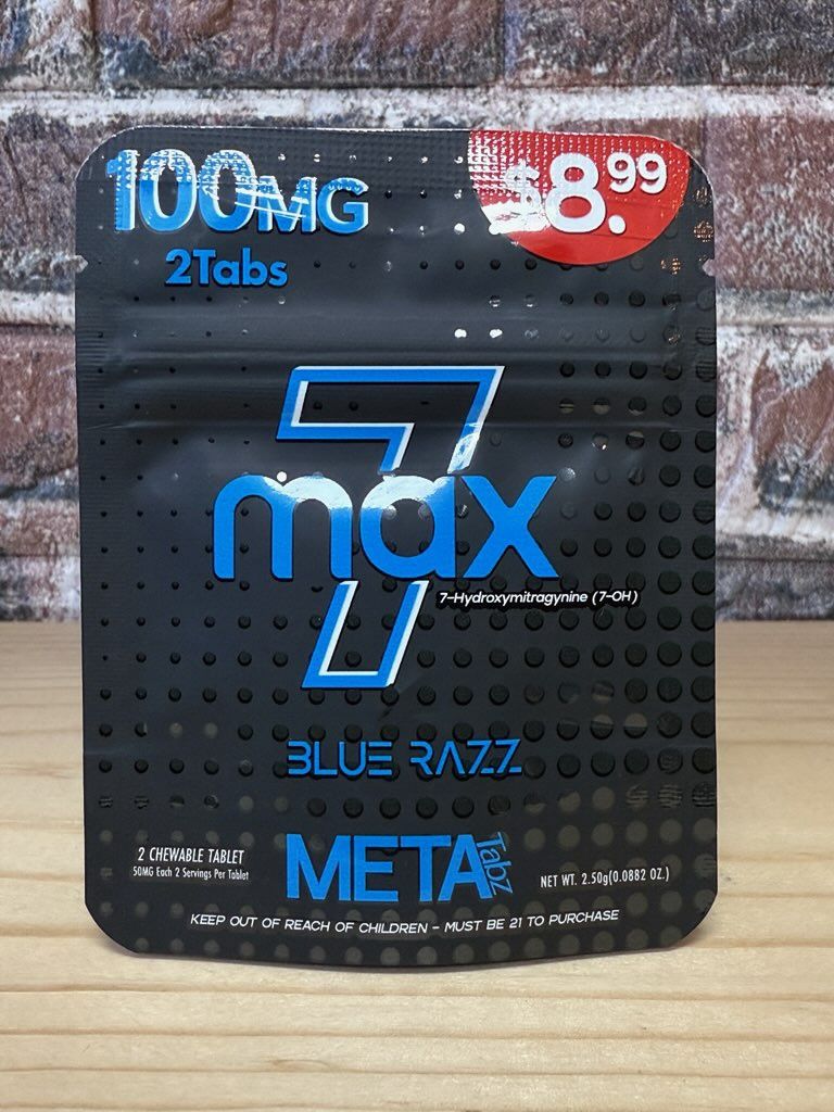 7 Max Bluerazz 7-Hydroxymiragynine 100mg
