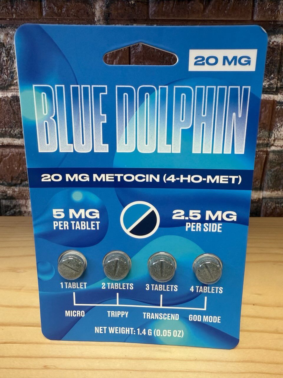 Blue Dolphin 20mg Metocin