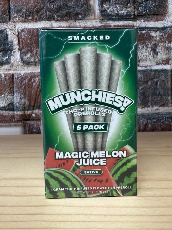 Munchies Prerolls Magic Melon Juice 1G THC-P