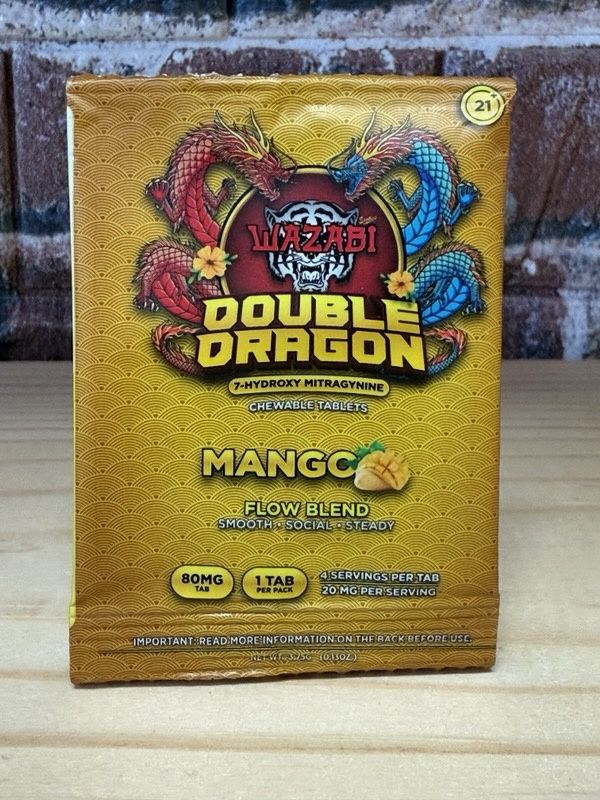 Wazabi Double Dragon Mango 80mg 7-Hydroxymiragynine