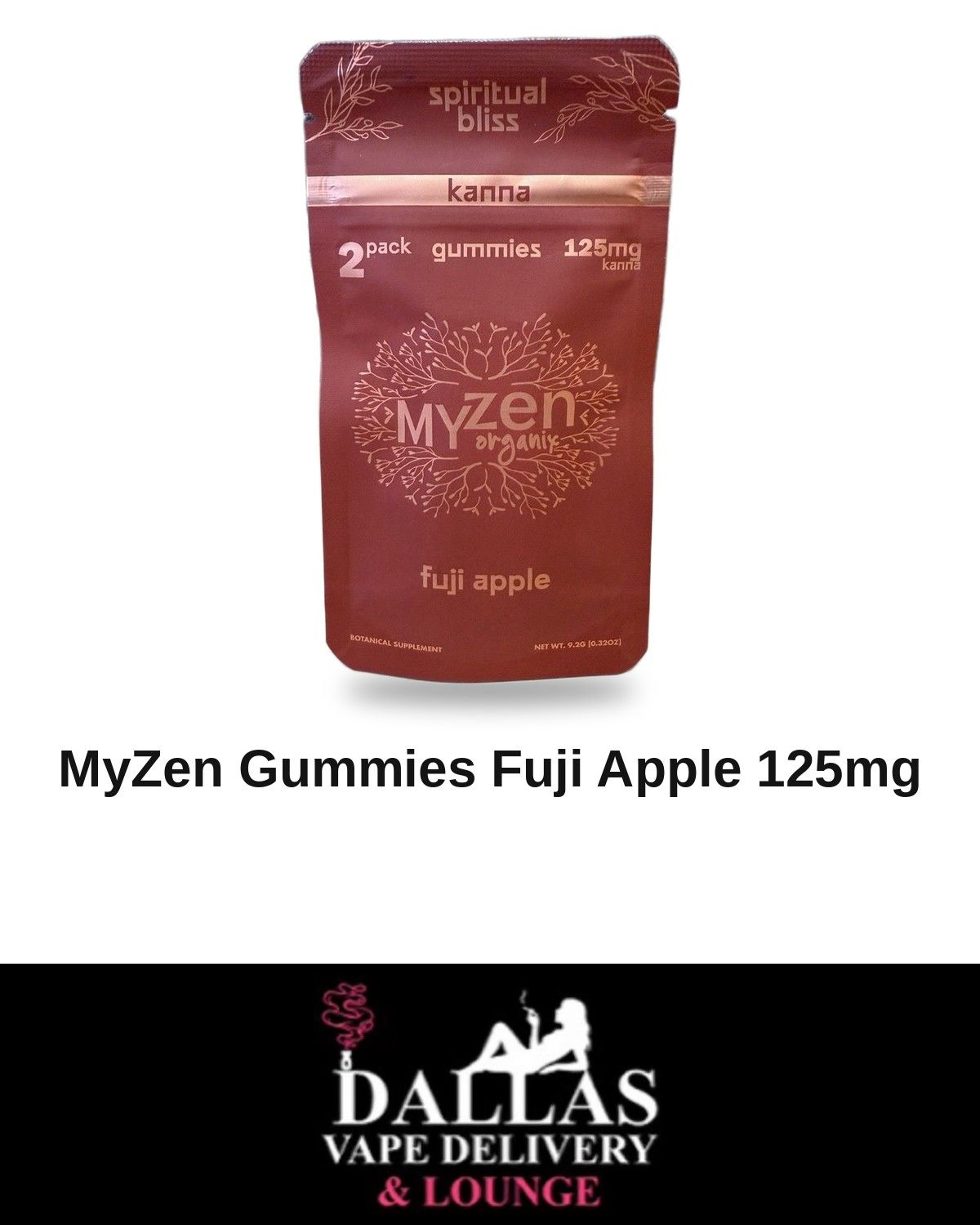 MyZen Gummies Fuji Apple 125mg