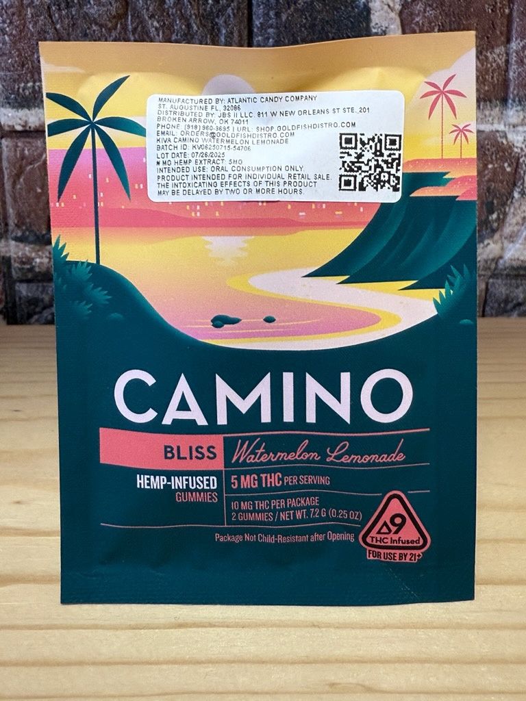 Camino Bliss Watermelon Lemonade 5mg THC
