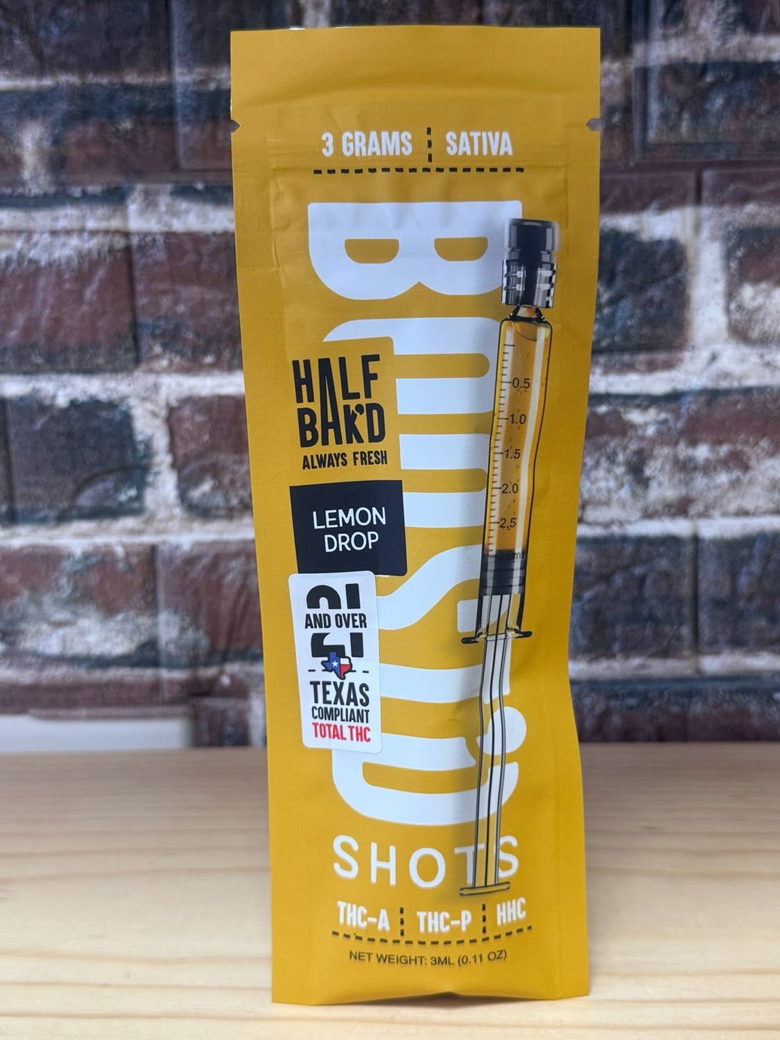 Half Bak'd Shots Lemon Drop 3G