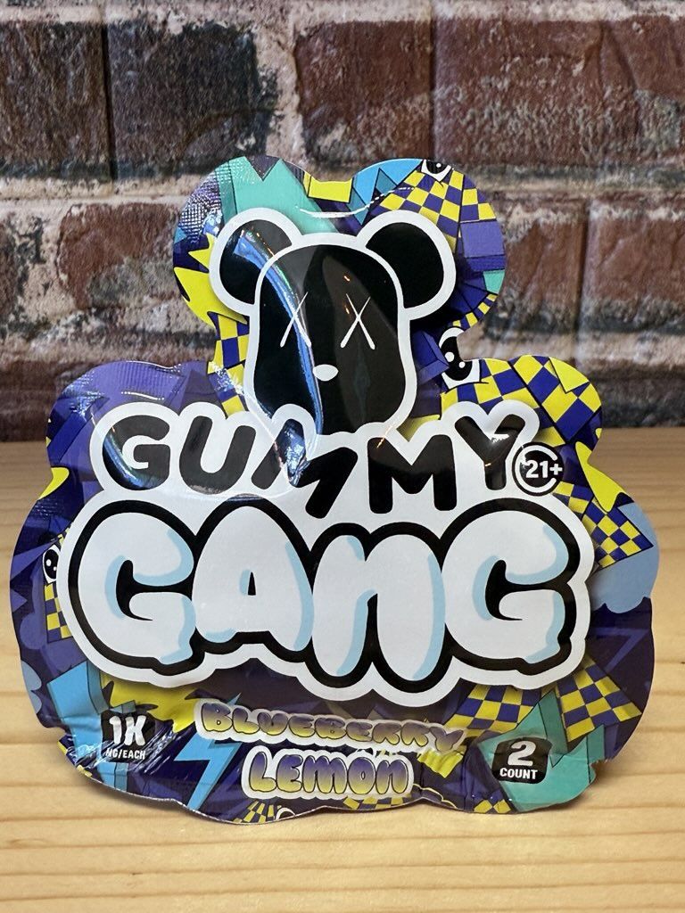 2 Pk Gummy Gang - Blueberry Lemon 1KMG
