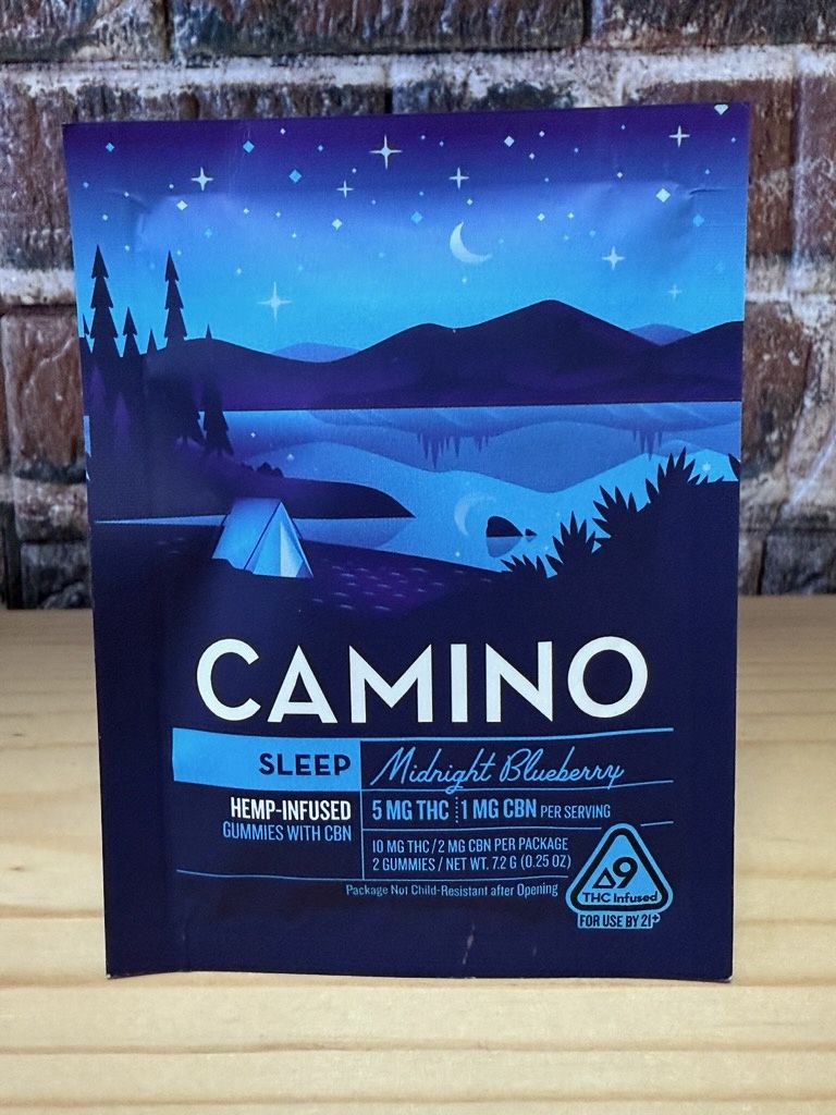 Camino Sleep Midnight Blueberry 5mg THC 1mg CBN