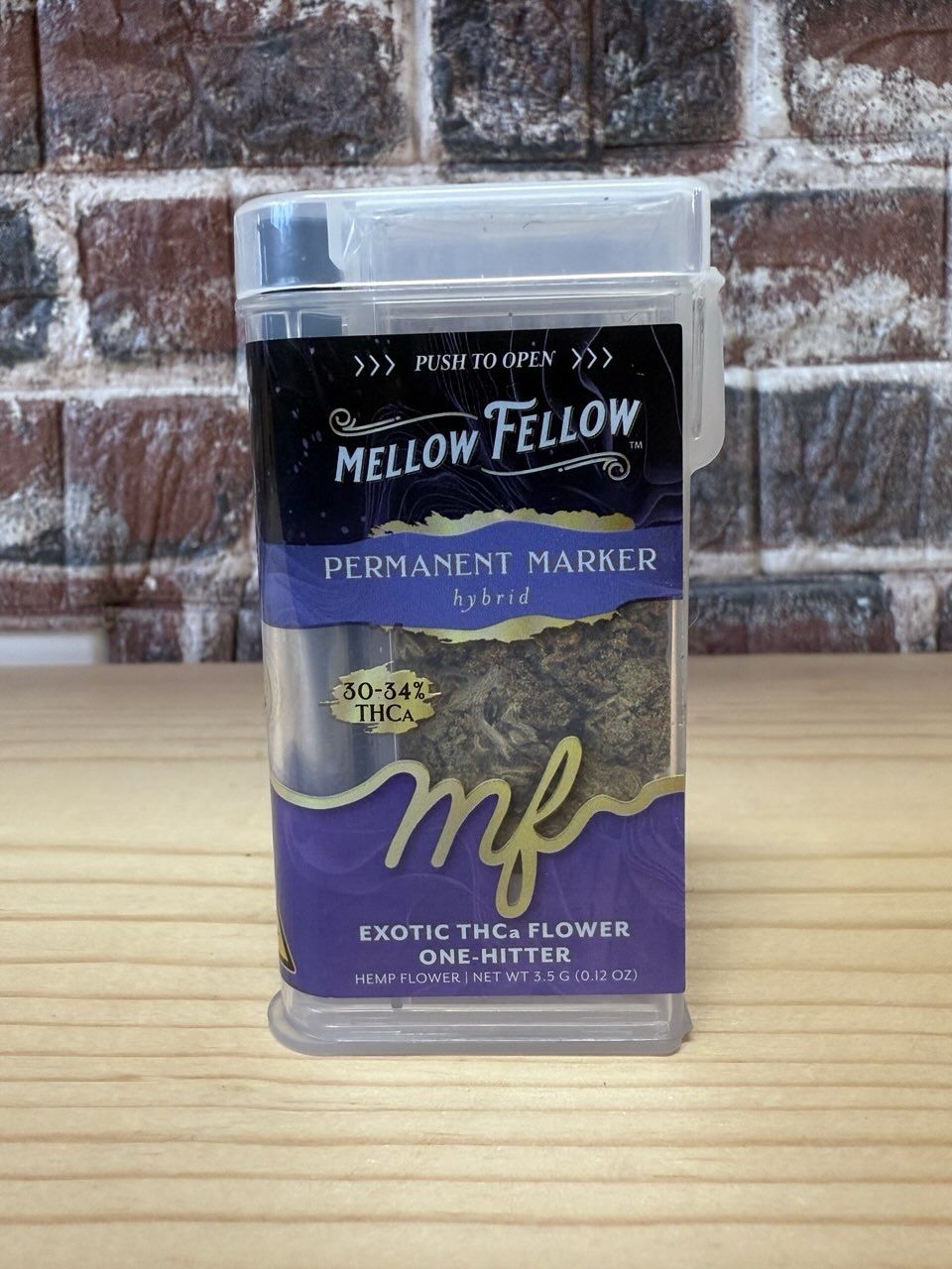 Mellow Fellow 3.5G One-Hitter Permanent Marker