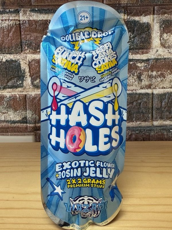 Wazabi Hash Holes 2ct  2G Pki-Ball Punch/Tropicana Cookies