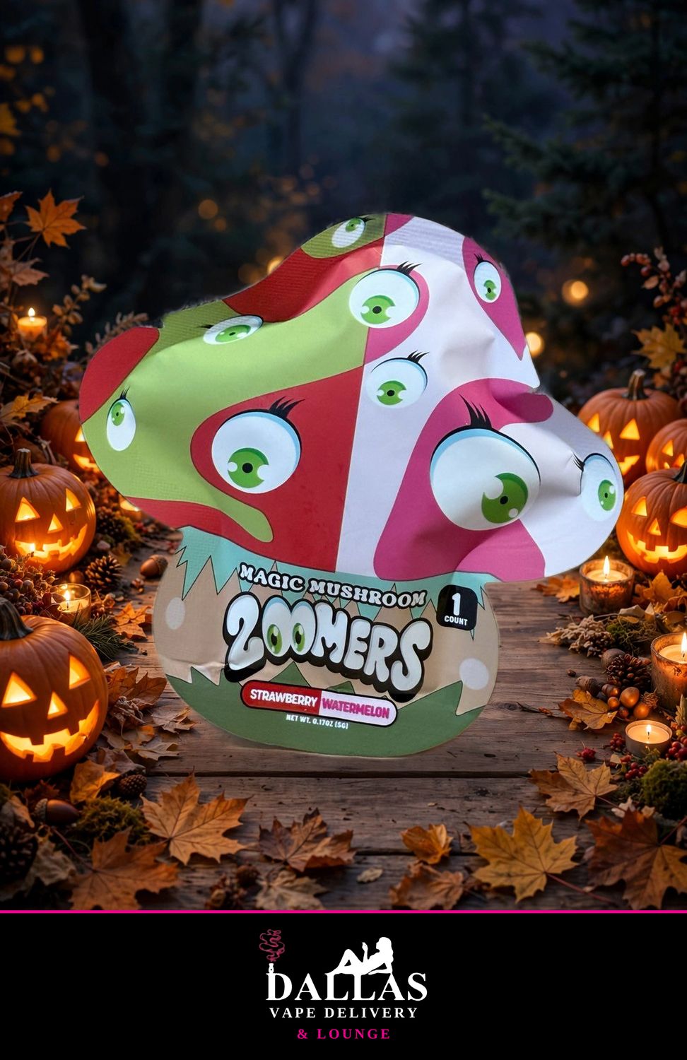 Zoomers Magic Mushroom Strawberry/Watermelon 22.5mg Zoomers Magic Mushroom Strawberry/Watermelon 22.5mg