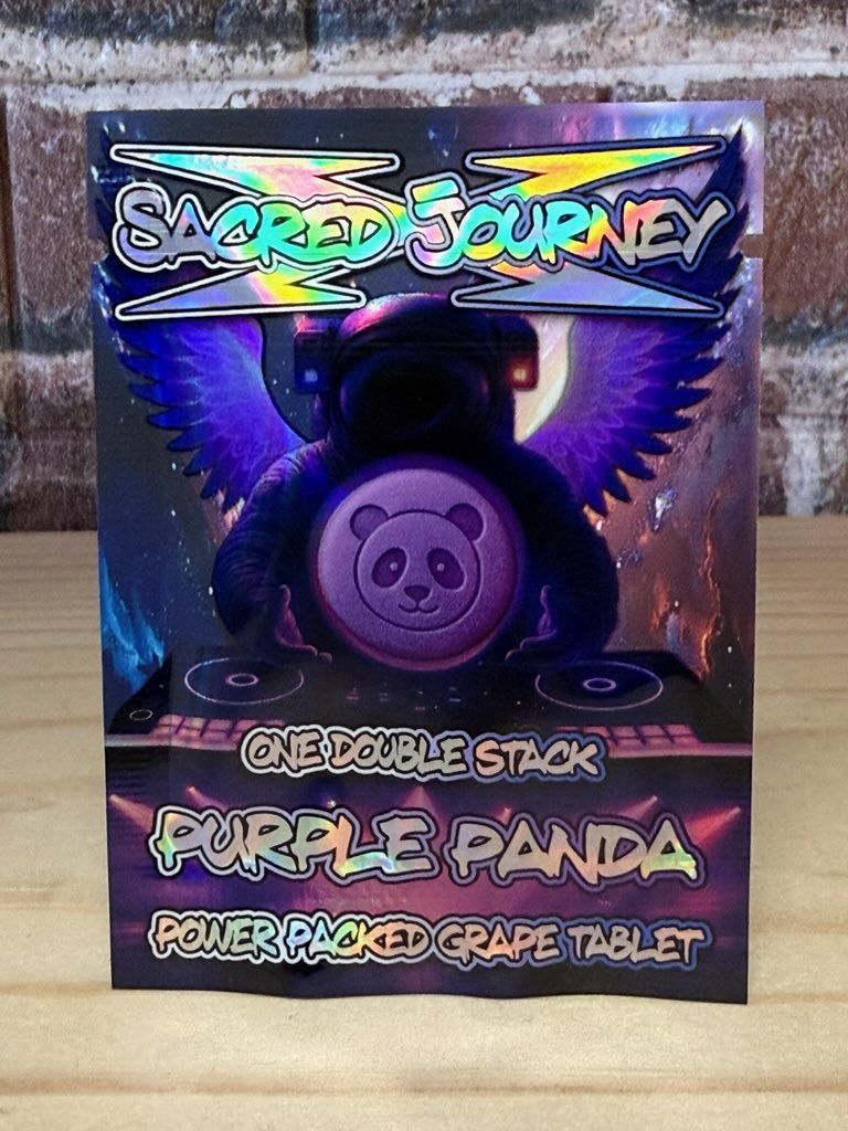Scared Journey Purple Panda Molly Tab Power Packed Grape