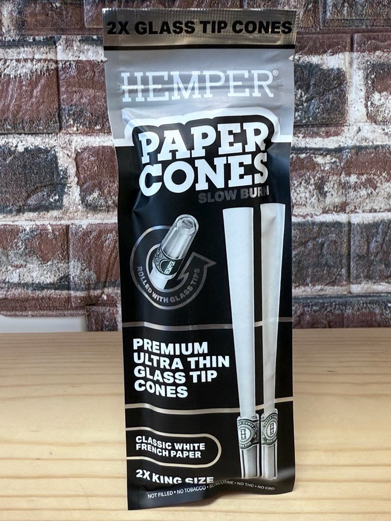 Hemper Paper Cones 2ct