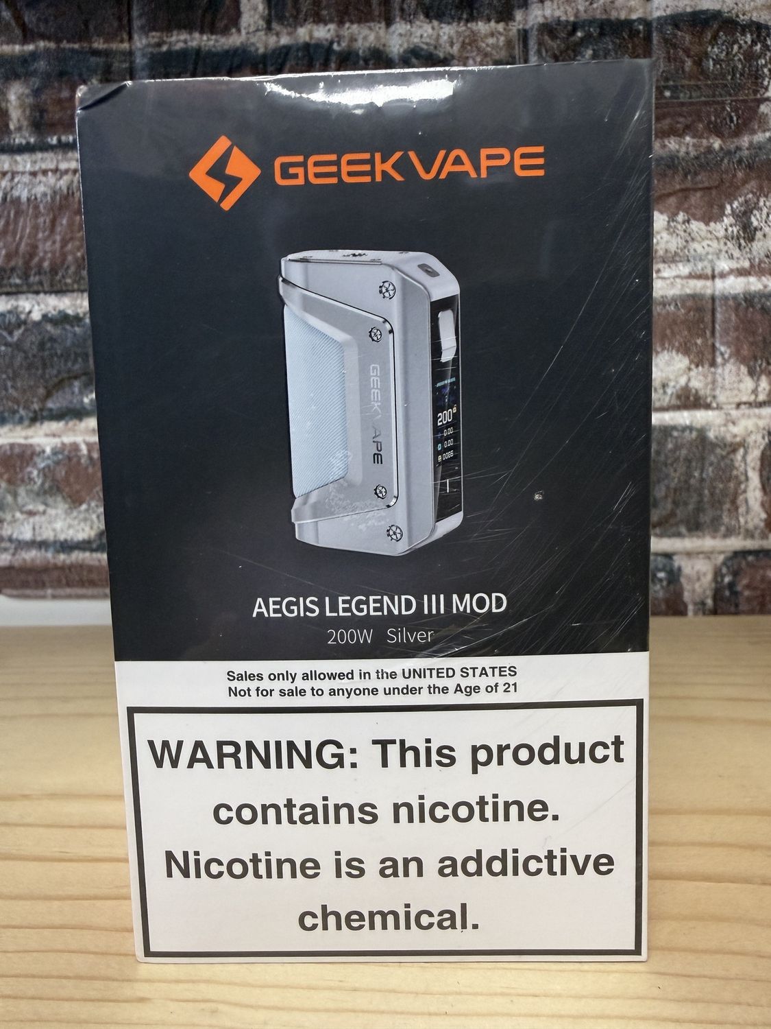 Geekvape Aegis Legend III Mod | Silver