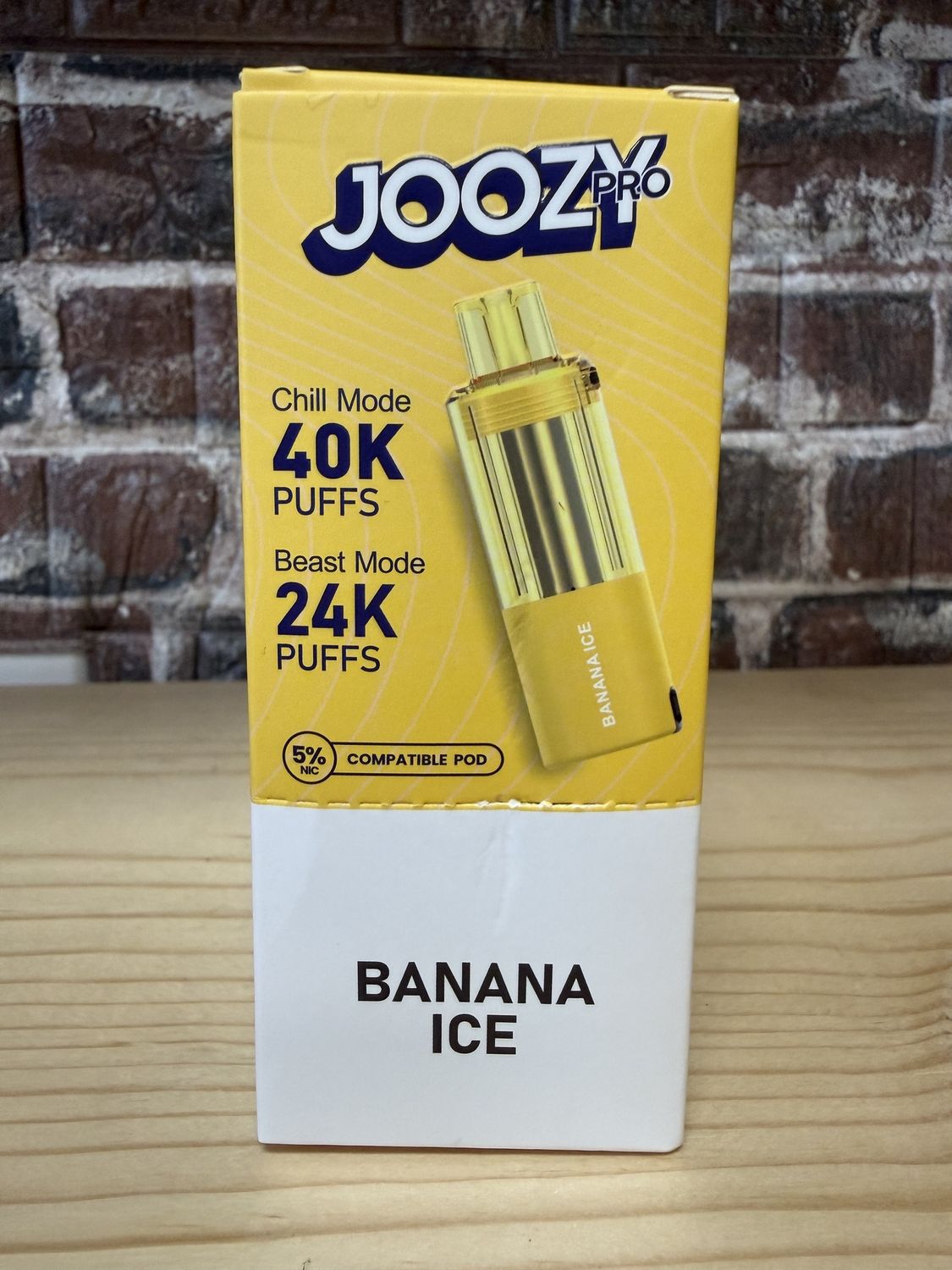 Joozy Pro Pods TEXAS | Banana Ice Joozy Pro Pods TEXAS | Banana Ice