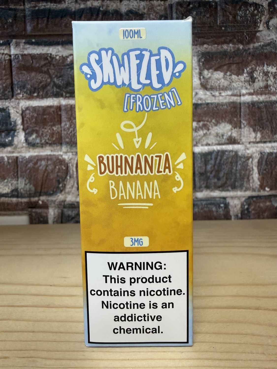 03mg Frozen Banana Skwezed 100mL 03mg Frozen Banana Skwezed 100mL