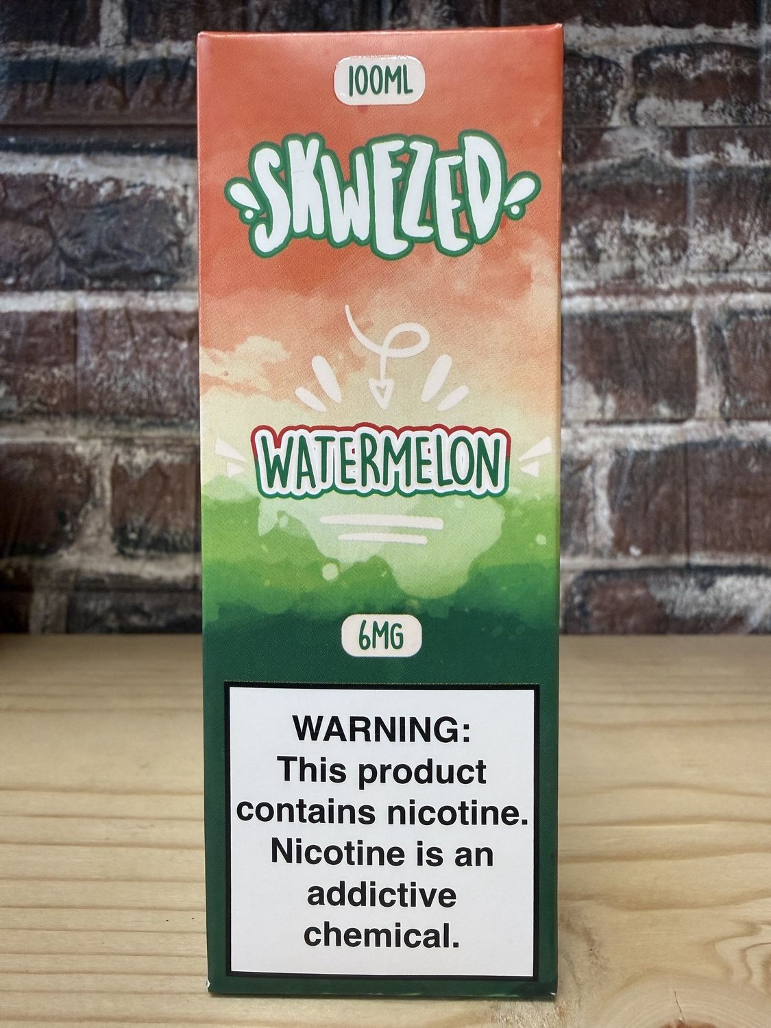 06mg Watermelon Skwezed 100mL 06mg Watermelon Skwezed 100mL