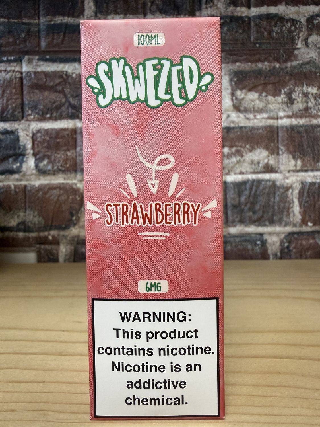 06mg Strawberry Skwezed 100mL 06mg Strawberry Skwezed 100mL