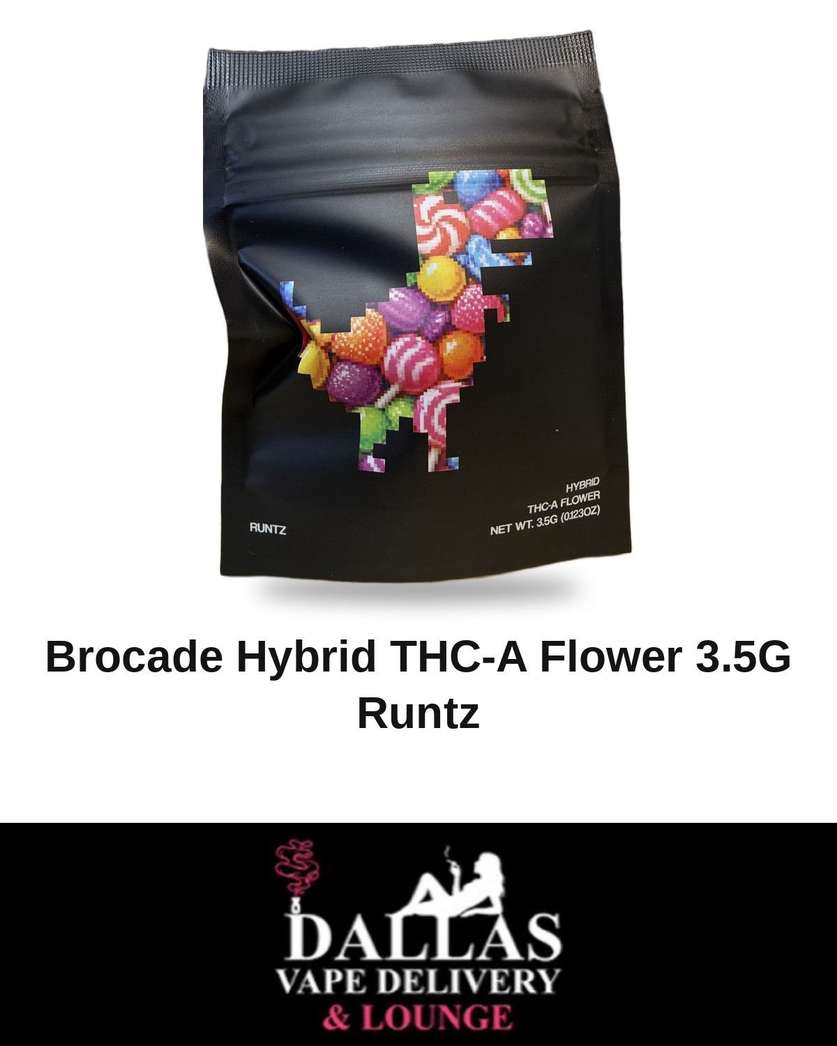 Brocade Hybrid THC-A Flower 3.5G Runtz