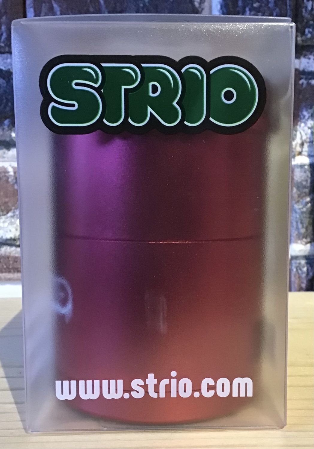 Grinder Rose Red Strio