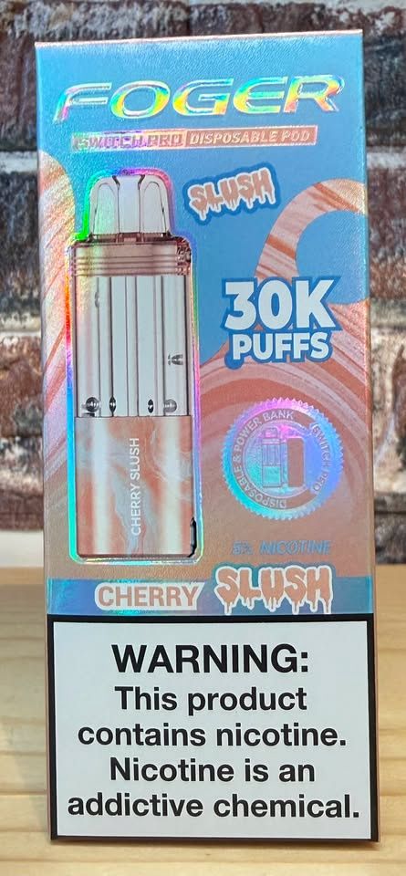 Foger Switch Pro Disposable 30k Pods - Cherry Slush