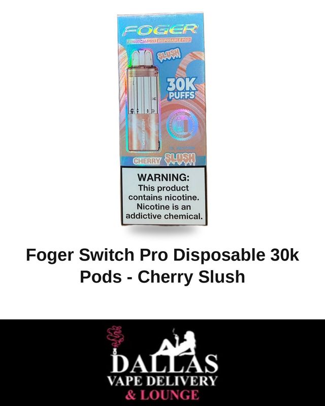 Foger Switch Pro Disposable 30k Pods - Cherry Slush