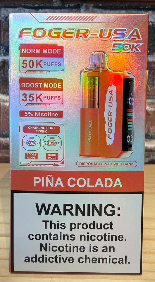 Foger 50k Disposables Pina Colaha
