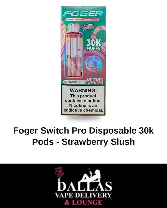 Foger Switch Pro Disposable 30k Pods - Strawberry Slush