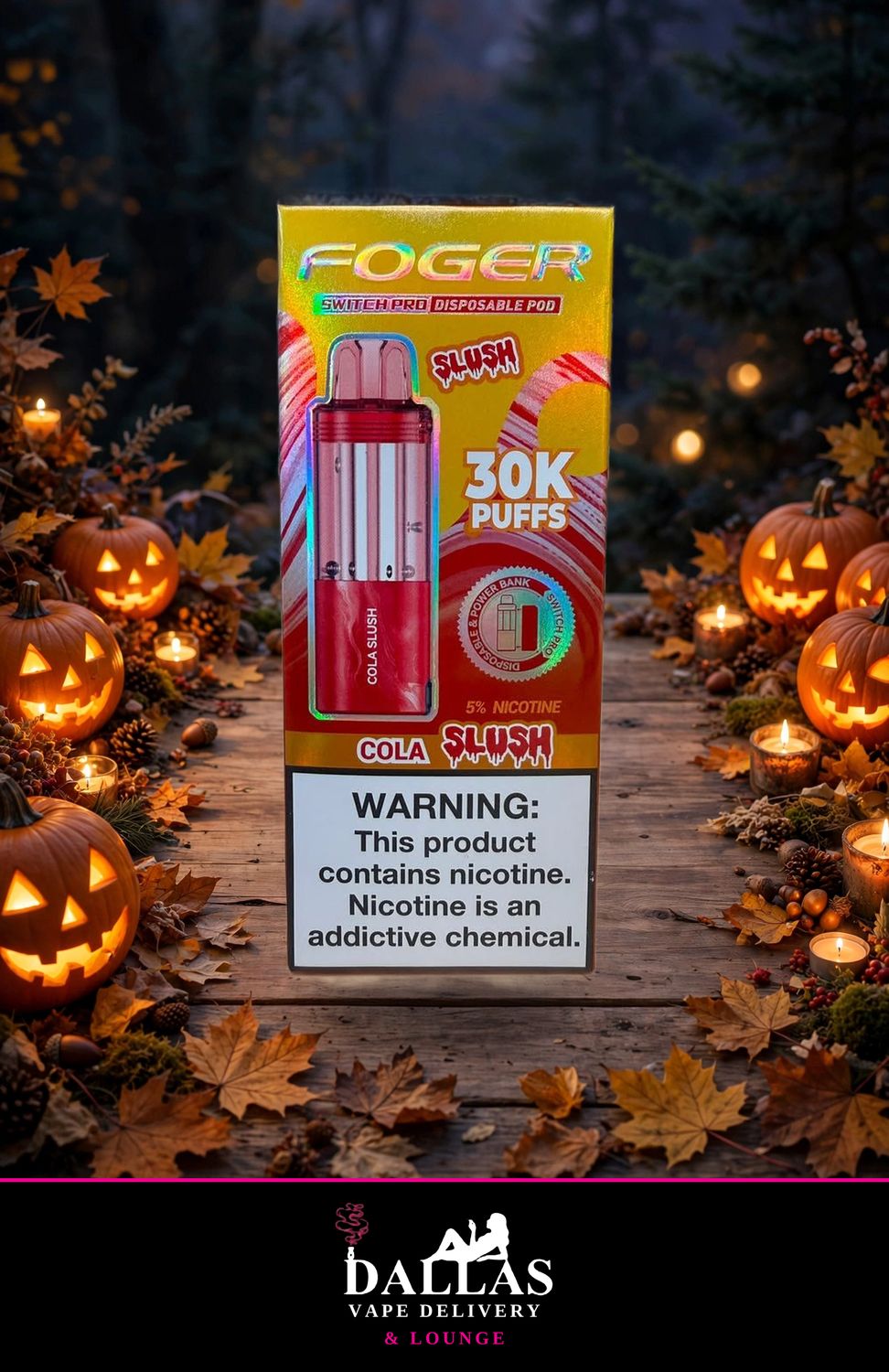 Foger Switch Pro Disposable 30k Pods - Cola Slush