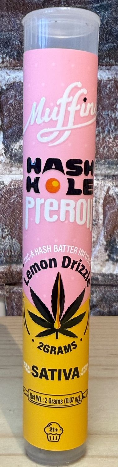 Muffins 2g Hash Hole - Lemon Drizzel (Sativa)