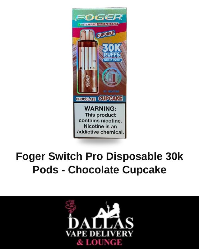 Foger Switch Pro Disposable 30k Pods - Chocolate Cupcake