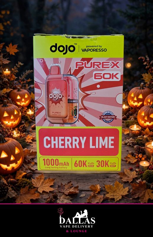 Dojo Purex 60k 50mg Disposable | Cherry Lime