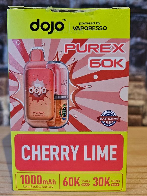 Dojo Purex 60k 50mg Disposable | Cherry Lime